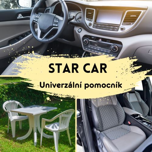 STAR Car Čistič interiéru - univerzální pomocník nejen pro vaše auto