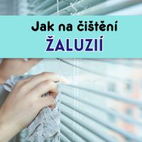 Jak na čistění žaluzií