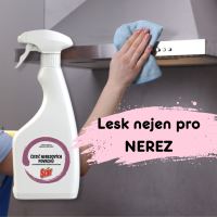 STAR čistič nerezových povrchů –  nerez, který se leskne déle