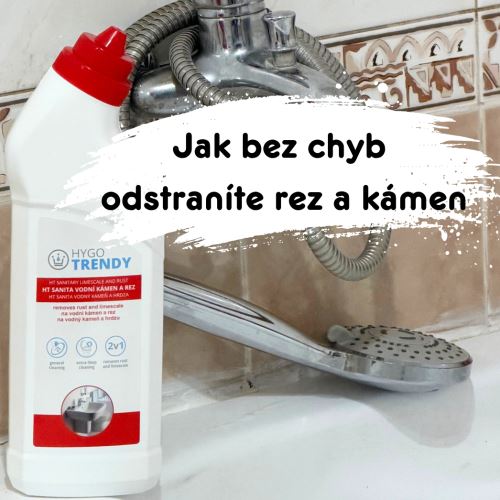 Jak na rez a vodní kámen